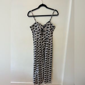 Karina Grimaldi Floral Midi Dress